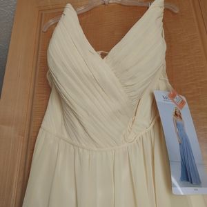 Morilee Madeline Gardner dress style #21556 size 20, color Buttercup